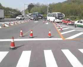 道路标线工程施工